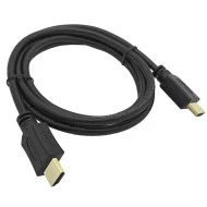 Καλώδιο σύνδεσης υπολογιστή με τηλεόραση HDMI με μήκος 5m σε μαύρο χρώμα 