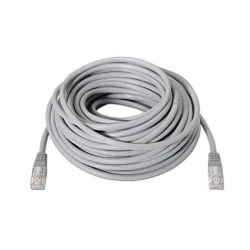 Καλώδιο 10m PATCH CORD UTP CAT-6e 26AWG σε γκρι χρώμα