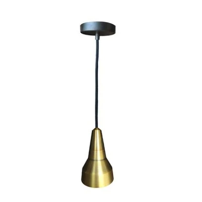 Διακοσμητικό φωτιστικό αχλάδι 12x7,8cm μεταλλικό αντικέ - μπρονζέ E27 σειρά Σίφνος