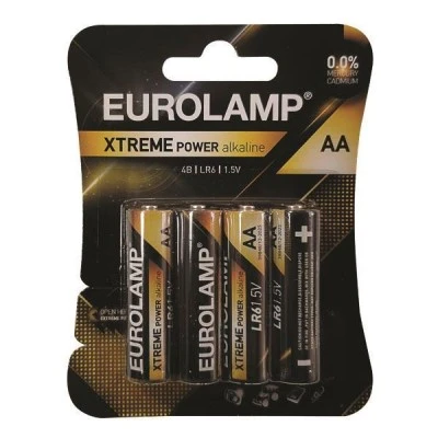 Μπαταρία Extreme Power Alkaline ΑΑ (LR6) 1,5V σε συσκευασία 4 τεμαχίων