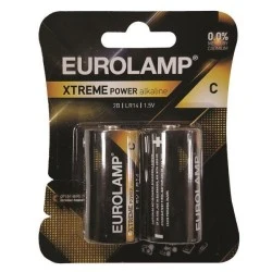 Μπαταρία Extreme Power Alkaline C (LR14) 1,5V σε συσκευασία 2 τεμαχίων