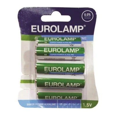 Μπαταρία αλκαλική 1.5V ΑΑ LR6 σε blister 8 τεμαχίων