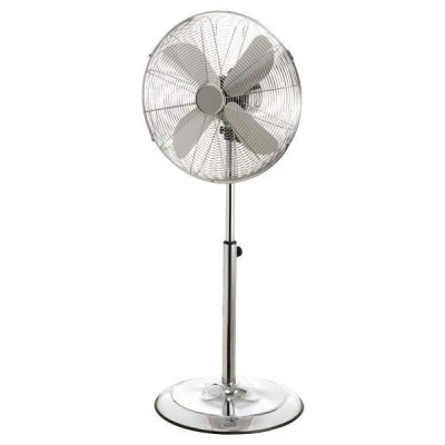 Ανεμιστήρας δαπέδου inox Φ40 ισχύος 60W 230V με ορθοστάτη και 3 ταχύτητες λειτουργίας