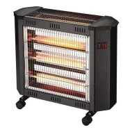 Θερμάστρα χαλαζία 2400W 220-240V με ανεμιστήρα και υγραντήρα για χώρους έως 30m²
