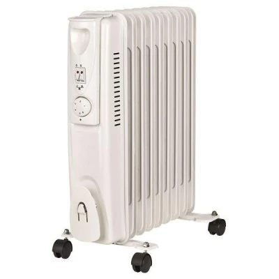 Ηλεκτρικό καλοριφέρ λαδιού 2000W 230V με λυχνίες λειτουργίας & ρυθμιζόμενο θερμοστάτη