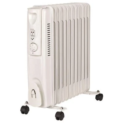 Ηλεκτρικό καλοριφέρ λαδιού 2500W 220V με ροδάκια & σύστημα προστασίας από υπερθέρμανση
