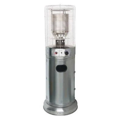 Θερμάστρα υγραερίου κυκλική mini 1,35m 11KW INOX με διακόπτη ασφαλείας Θερμάστρα υγραερίου κυκλική mini 1,35m 11KW INOX με διακόπτη ασφαλείας