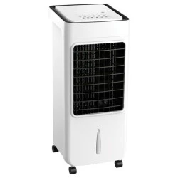 Σύστημα δροσισμού Air cooler 80W με 3 επιλογές ταχύτητας ανεμιστήρα και περιστρεφόμενες περσίδες