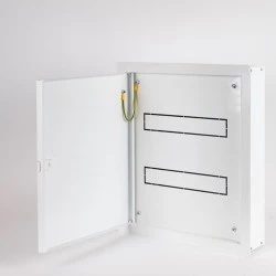 Πίνακας χωνευτός μεταλλικός 2x16 θέσεων ip30