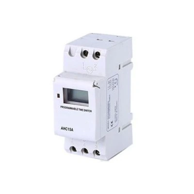 Xρονοδιακόπτης ράγας φαρδύς ψηφιακό 20A 230V 3 χρόνια εφεδρεία Xρονοδιακόπτης ράγας φαρδύς ψηφιακό 20A 230V 3 χρόνια εφεδρεία