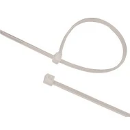 Δεματικά καλωδίων 370x3.6mm λευκά σε συσκευασία 100τμχ