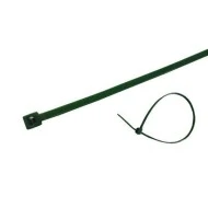 Δεματικά καλωδίων 200x2.5mm σε blister 100τμχ πράσινο χρώμα