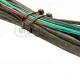 Δεματικά καλωδίων 150x3.6mm μαύρο χρώμα σε blister 100τμχ