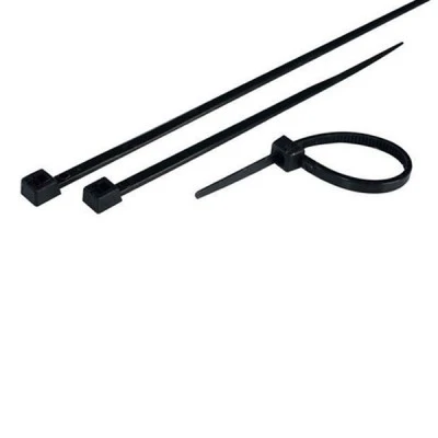 Δεματικά καλωδίων 150x3.6mm μαύρο χρώμα σε blister 100τμχ