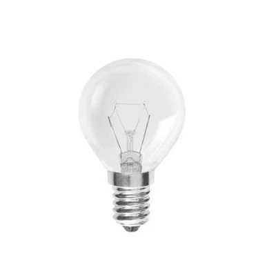 Λάμπα πυράκτωσης σφαιρική E14 ισχύος 40W 220-240V 120lm ιδανική για φούρνους