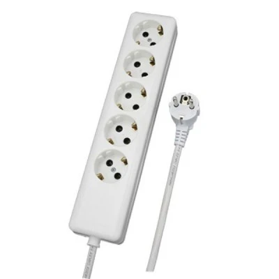 Πολύπριζο 5 θέσεων 16A με καλώδιο διατομής 3x1,5mm 3m και γείωση