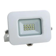 Προβολέας led smd plus 10W 220-240V ενδιάμεσο λευκό φως 4000k λευκός στεγανός IP65 950 lumen