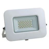 Προβολέας led smd plus 30W 220-240V 50/60Hz λευκός θερμό λευκό φως 3000k δέσμης 100° στεγανός IP65