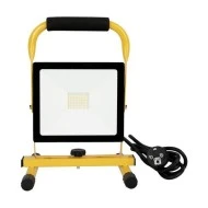 Φορητός προβολέας led smd 30W 220-240V ενδιάμεσο λευκό φως 4000k 2400lm δέσμης 120° IP65