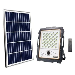 Ηλιακός προβολέας led smd 100W 5V DC με κάμερα ψυχρό λευκό φως 6500k στεγανό IP65