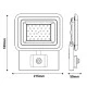Προβολέας led smd 30W 220-240V ψυχρό φως 6500k 3150lm με περιστρεφόμενο ανιχνευτή κίνησης IP44 Προβολέας led smd 30W 220-240V ψυχρό φως 6500k 3150lm με περιστρεφόμενο ανιχνευτή κίνησης IP44