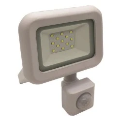 Προβολέας led smd 10W 230V ψυχρό φως 6500k 1050lm με περιστρεφόμενο ανιχνευτή κίνησης IP44