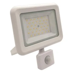 Προβολέας led smd 30W 220-240V ψυχρό φως 6500k 3150lm με περιστρεφόμενο ανιχνευτή κίνησης IP44