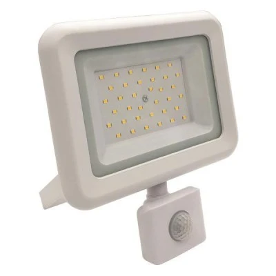 Προβολέας led smd 30W 220-240V ψυχρό φως 6500k 3150lm με περιστρεφόμενο ανιχνευτή κίνησης IP44 Προβολέας led smd 30W 220-240V ψυχρό φως 6500k 3150lm με περιστρεφόμενο ανιχνευτή κίνησης IP44