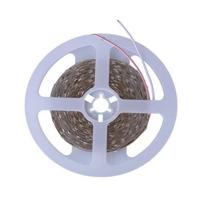 LED ταινία 5m 10W 12V πράσινο φως μη στεγανό σε συσκευασία 5 μέτρων με απόδοση φωτισμού 120°