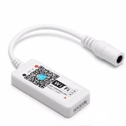 Controller wifi RGB 12A DC 12V/120W 24V/240W IP20 μη στεγανό με ένταση 10mA