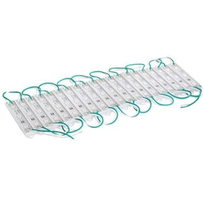 Αλυσίδα με led modules σετ 20τεμ. 12V 0,72WX20 πράσινο φως για φωτισμό γραμμάτων & επιγραφών Αλυσίδα με led modules σετ 20τεμ. 12V 0,72WX20 πράσινο φως για φωτισμό γραμμάτων & επιγραφών
