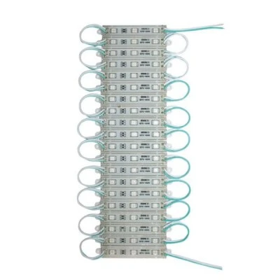 Αλυσίδα με led modules σετ 20τεμ. 12V 0,72WX20 πράσινο φως για φωτισμό γραμμάτων & επιγραφών Αλυσίδα με led modules σετ 20τεμ. 12V 0,72WX20 πράσινο φως για φωτισμό γραμμάτων & επιγραφών
