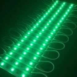 Αλυσίδα με led modules σετ 20τεμ. 12V 0,72WX20 πράσινο φως για φωτισμό γραμμάτων & επιγραφών