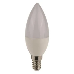 Λάμπα led κεράκι Ε14 5W 220-240V ψυχρό λευκό φως 6500k 400lm δέσμης 200° 25000h
