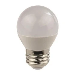 Λάμπα led σφαιρική E27 5W 220-240V ενδιάμεσο λευκό 4000k 400lm δέσμης 300° 25000h