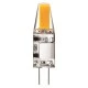 Λάμπα led cob G4 σιλικόνης 2W 12V θερμό φως 2700k 220lm δέσμης 360° 25000h Λάμπα led cob G4 σιλικόνης 2W 12V θερμό φως 2700k 220lm δέσμης 360° 25000h