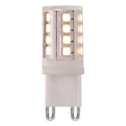 Λάμπα led smd κυλινδρική G9 4W 220-240V θερμό φως 2700k 400lm δέσμης 360° 25000h