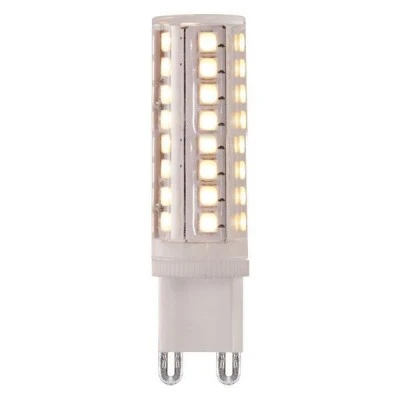 Λάμπα led smd κυλινδρική G9 5W 220-240V ψυχρό λευκό φως 6500k 580lm δέσμης 360° 25000h