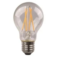 Λάμπα led αχλάδι crossed filament E27 7W 220-240V ψυχρό λευκό φως 6500k 806lm δέσμης 360° 25000h