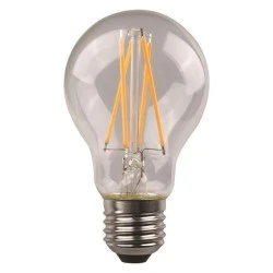 Λάμπα led αχλάδι E27 crossed filament 7W 220-240V θερμό λευκό φως 2700k 806lm δέσμης 360° 25000h