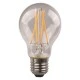 Λάμπα led αχλάδι crossed filament E27 7W 220-240V ψυχρό λευκό φως 6500k 806lm δέσμης 360° 25000h