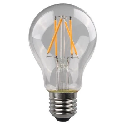 Λάμπα LED αχλάδι E27 crossed filament 4.5W 220-240V ενδιάμεσο λευκό φως 4000k δέσμης 360° 480lm