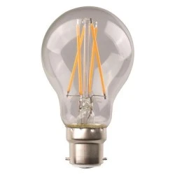 Λάμπα led τύπου αχλάδι crossed filament B22 11W 220-240V ψυχρό φως 6500k 1600lm dimmable 25000h