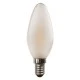 Λάμπα led filament crossed E14 4.2W 220-240V θερμό φως 3000k 480lm ντιμαριζόμενη δέσμης 360° 25000h