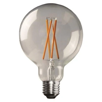 Λάμπα led filament crossed globe G95 8W 220-240V E27 θερμό φως 3000k 1055lm δέσμης 360° 25000h Λάμπα led filament crossed globe G95 8W 220-240V E27 θερμό φως 3000k 1055lm δέσμης 360° 25000h