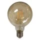 Λάμπα led globe G95 E27 filament 8W 220-240V θερμό φως 2400k 1055lm δέσμης 360° gold glass dimmable