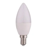 Λάμπα led κεράκι E14 6W 220-240V ενδιάμεσο φως 4000k 520lm 25000h σε συσκευασία 2 τμχ.