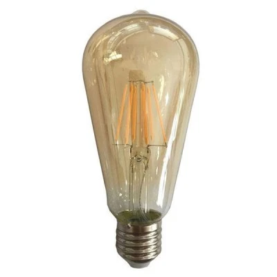 Διακοσμητική λάμπα Led Filament gold E27 10W 230V 2500k θερμό φως 1050lm ντιμαριζόμενη ST64 Διακοσμητική λάμπα Led Filament gold E27 10W 230V 2500k θερμό φως 1050lm ντιμαριζόμενη ST64