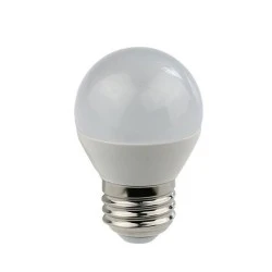 Λάμπα led E27 θερμού φωτός 2700K 8W G45 690Lm με διάρκεια ζωής 25000h και γωνία δέσμης φωτός 260°