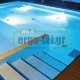 LED φωτιστικό πισίνας ισχύος 18W 12V 3000K θερμό λευκό φως 1700lm αδιάβροχο IP68 πλαστικό LED φωτιστικό πισίνας ισχύος 18W 12V 3000K θερμό λευκό φως 1700lm αδιάβροχο IP68 πλαστικό